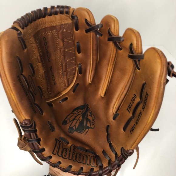 Nokona TN1200 Pro Elite Series Baseball Glove -RHT- Collectible ONE OF A KIND - Picture 2 of 15
